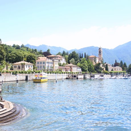 Camping auf einem kleinen Campingplatz in Italien